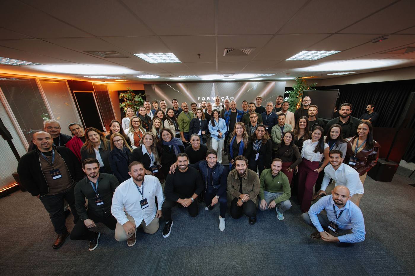 Turma da Formação em Vendas Imobiliárias da ATrinca Real Estate
