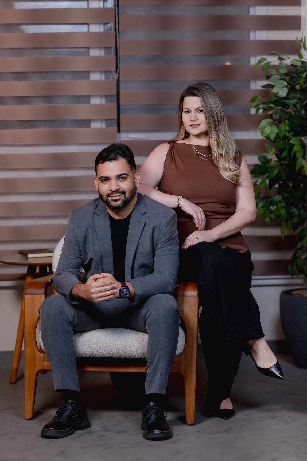 Felipe Moura e Scheila Oliosi